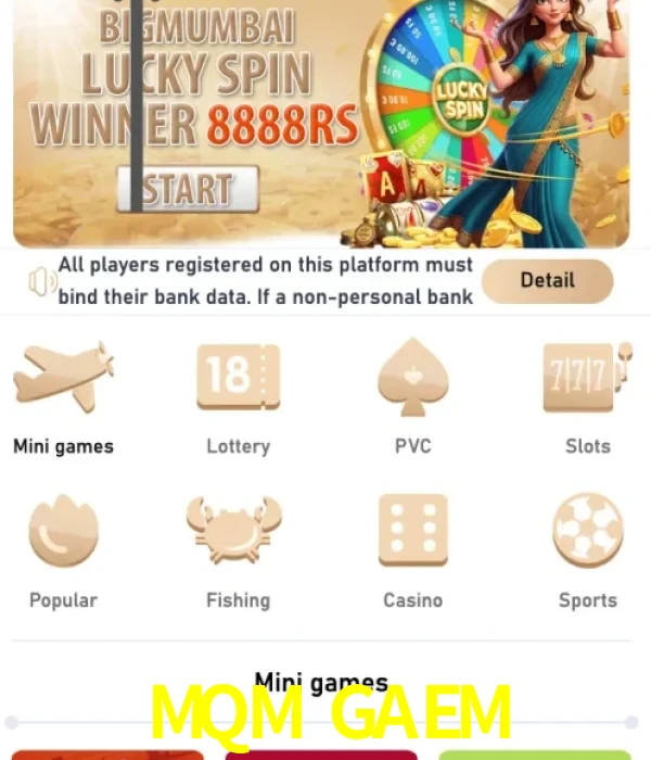 MQM GAEM login